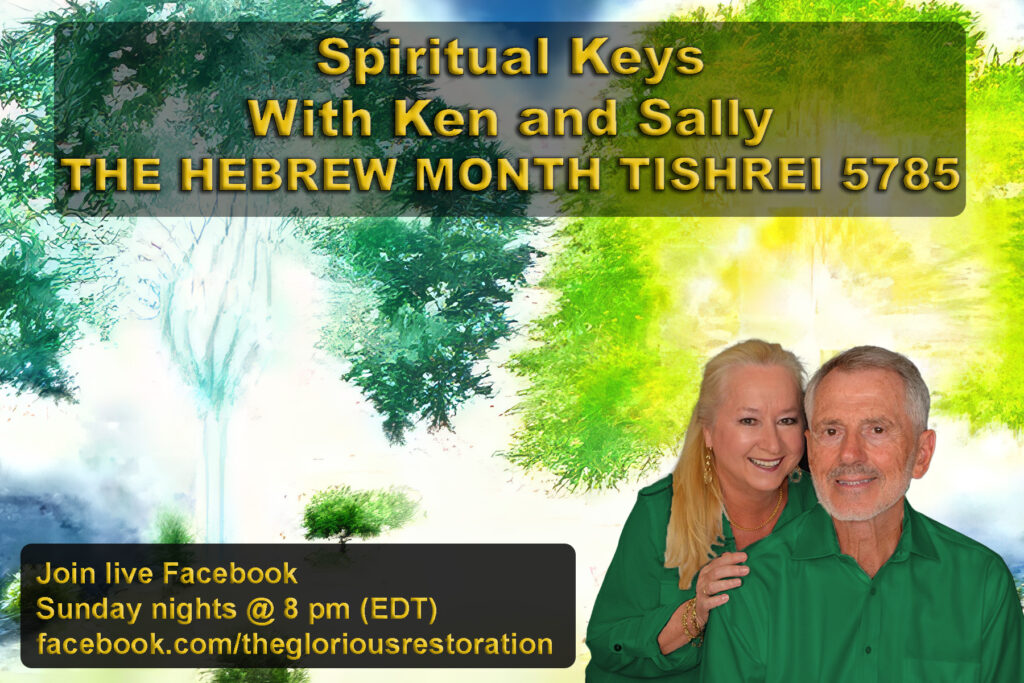 Picture of Ken and Sally inviting people to watch the Sunday Night Broadcast